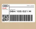 Купить 06h105021m вал коленвала — с разборки (шрот)