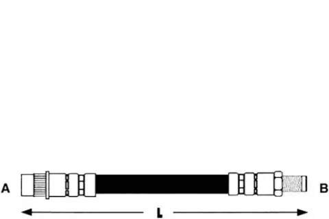 apl-6t48003 шланг тормозной, фото, оригинал