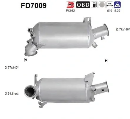 fd7009 фильтр частицы, фото, оригинал