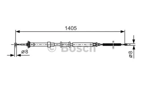 wg2240002 трос тормоза, фото, оригинал