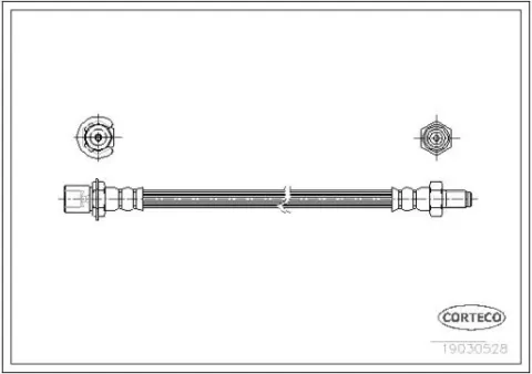 tf-229 шланг тормозной, фото, оригинал