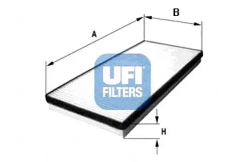 ufi-53.155.00 фильтр кабина, фото, оригинал