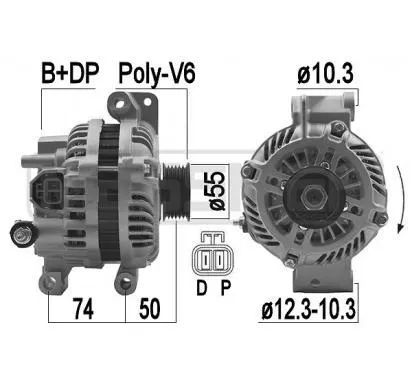 lb13-18300 генератор, фото, оригинал